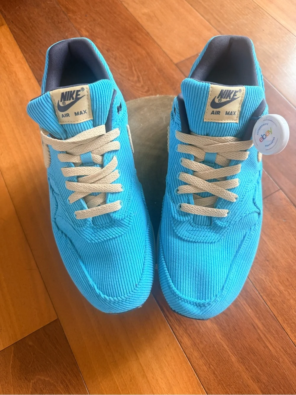 Nike Air Max 1 Premium Corduroy Baltic Blue Sneakers FB8915-400